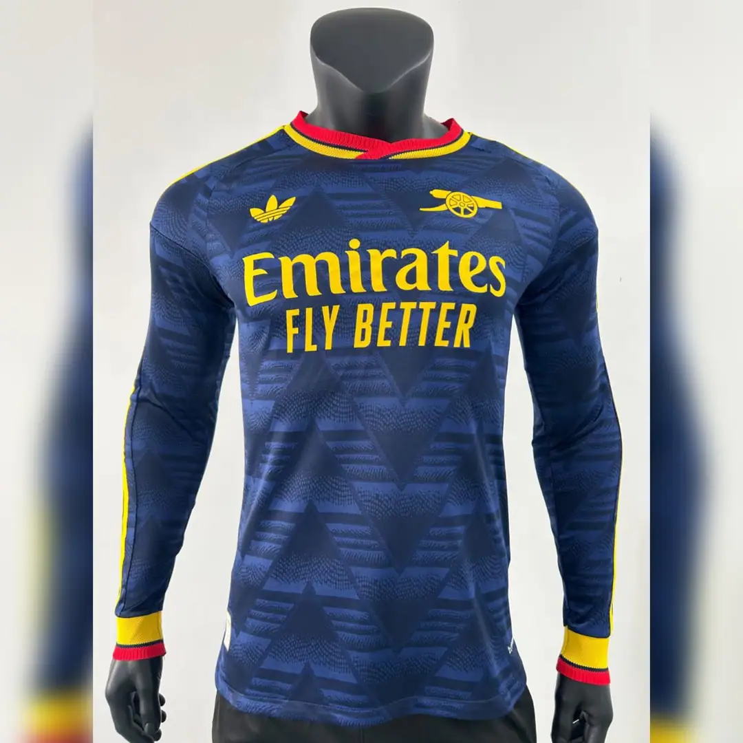 Arsenal Away Kit 2026/27 — Player Edition Full Sleeve, front