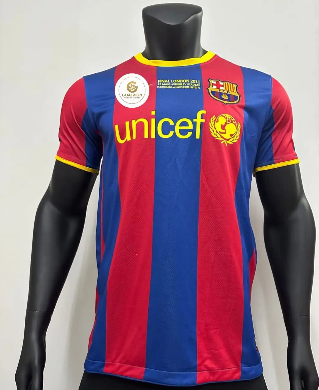 Barcelona 2010/11 Home Retro Jersey, front