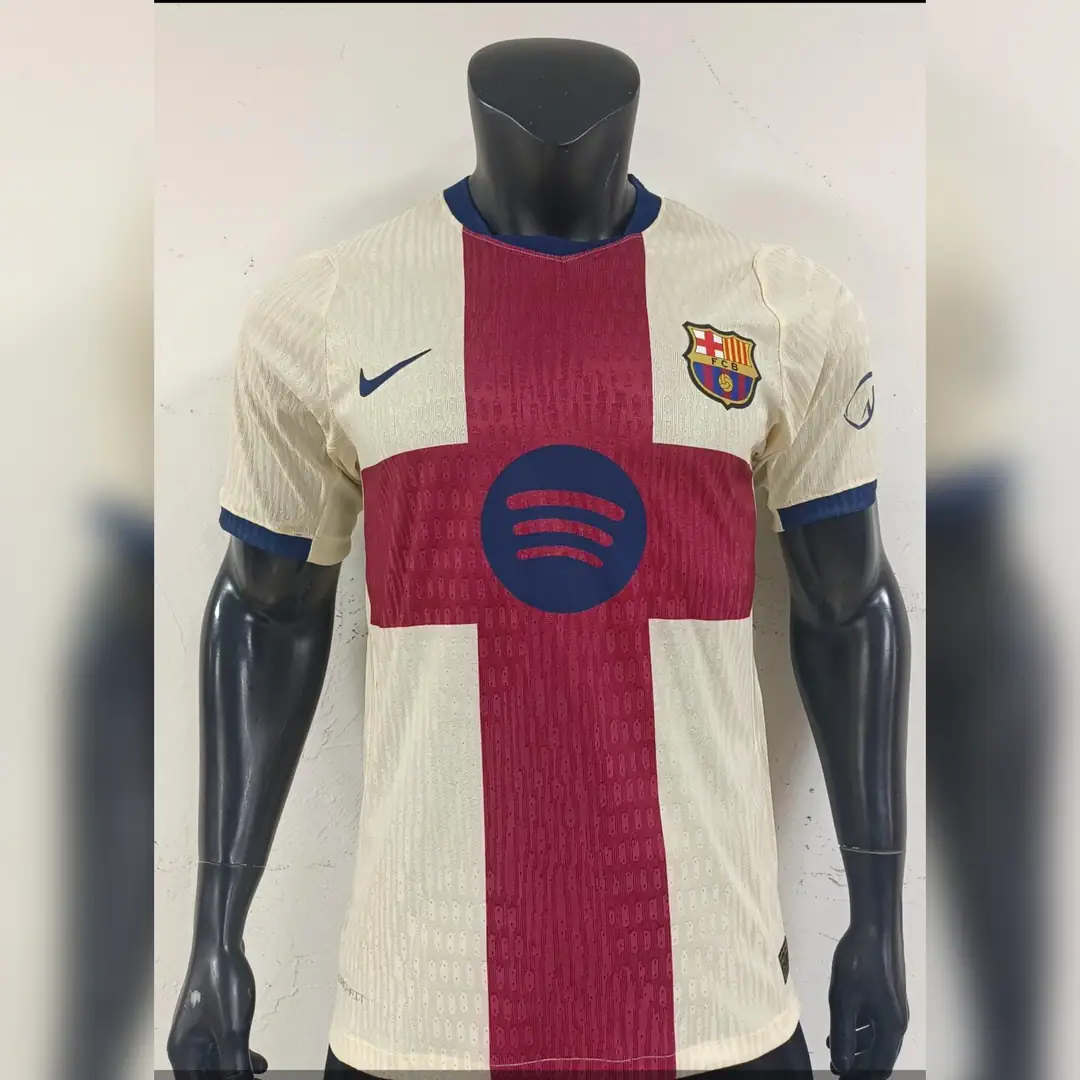 Barcelona Fourth Kit 2026/27 — Player Edition, front