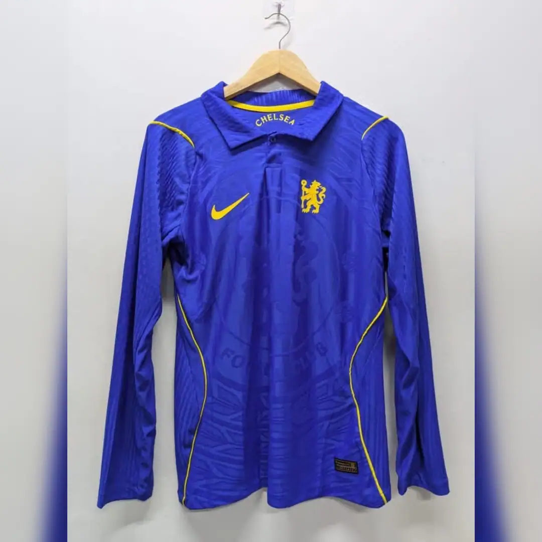Chelsea Home Kit 2026/27 — Player Edition Full Sleeve, front