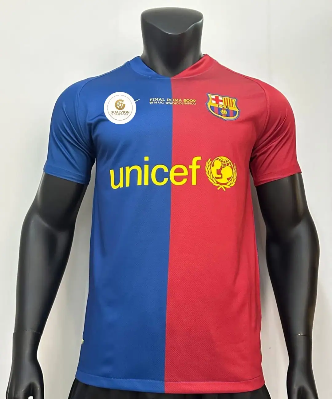FC Barcelona 2008/09 Home Retro Jersey, front