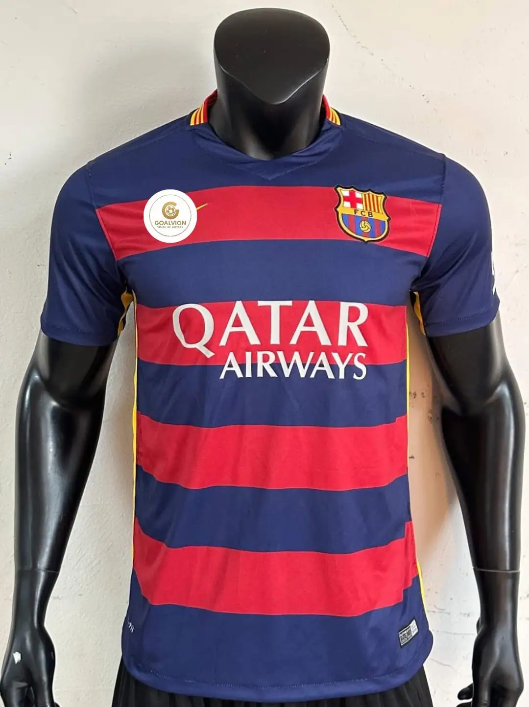 FC Barcelona 2015/16 Home Retro Jersey, front