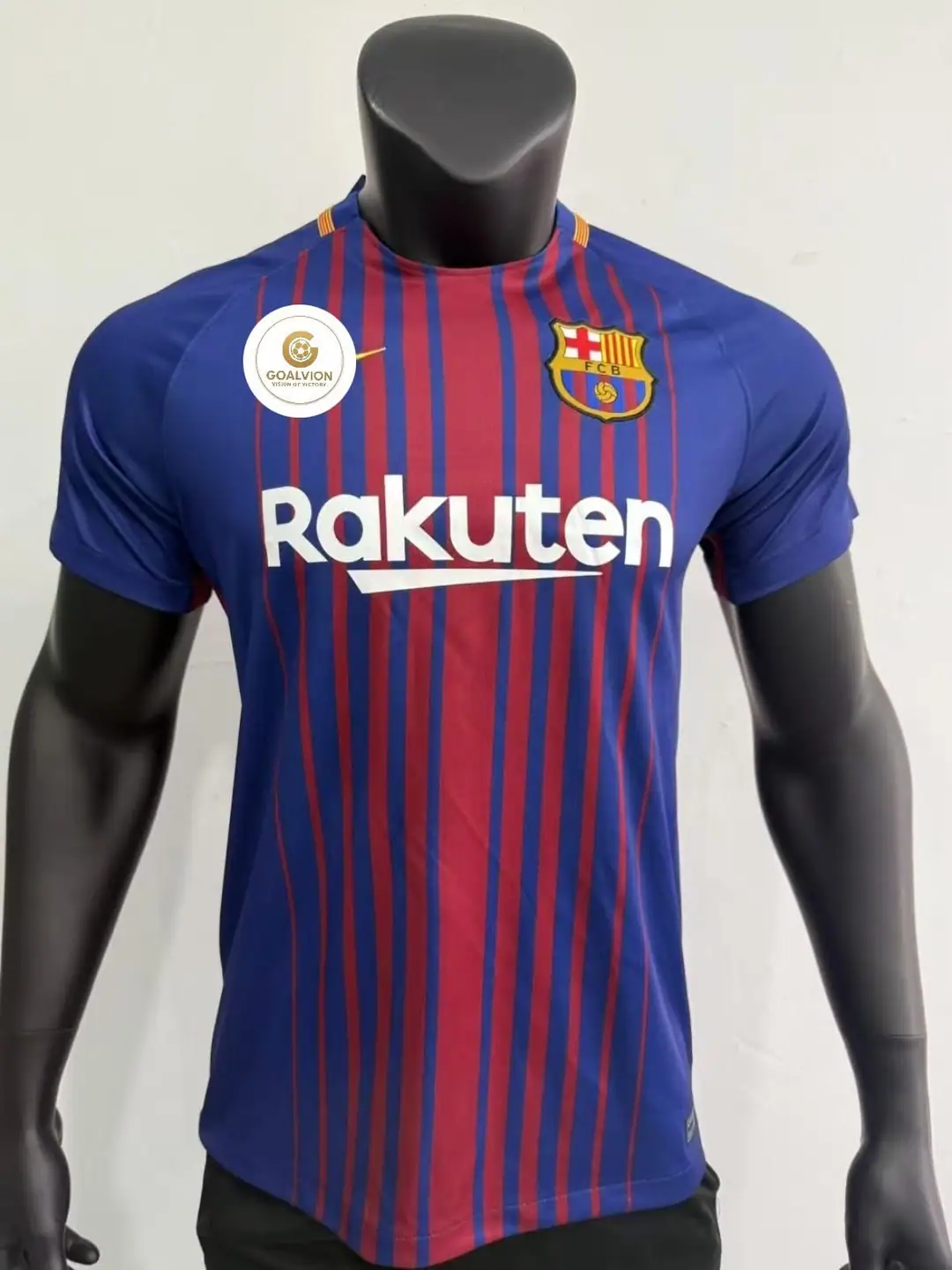 FC Barcelona 2017/18 Home Retro Jersey, front