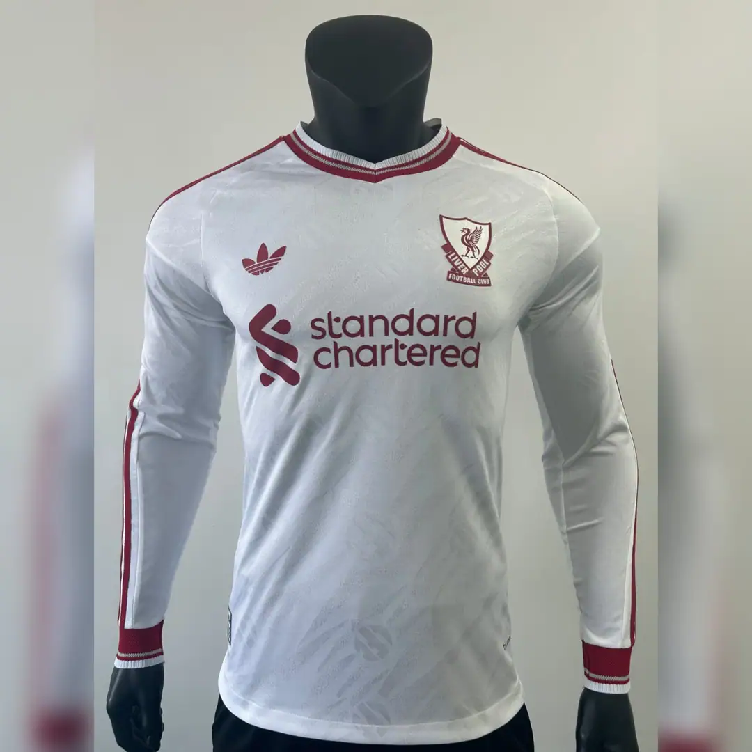 Liverpool Away Kit 2026/27 — Player Edition Full Sleeve, front