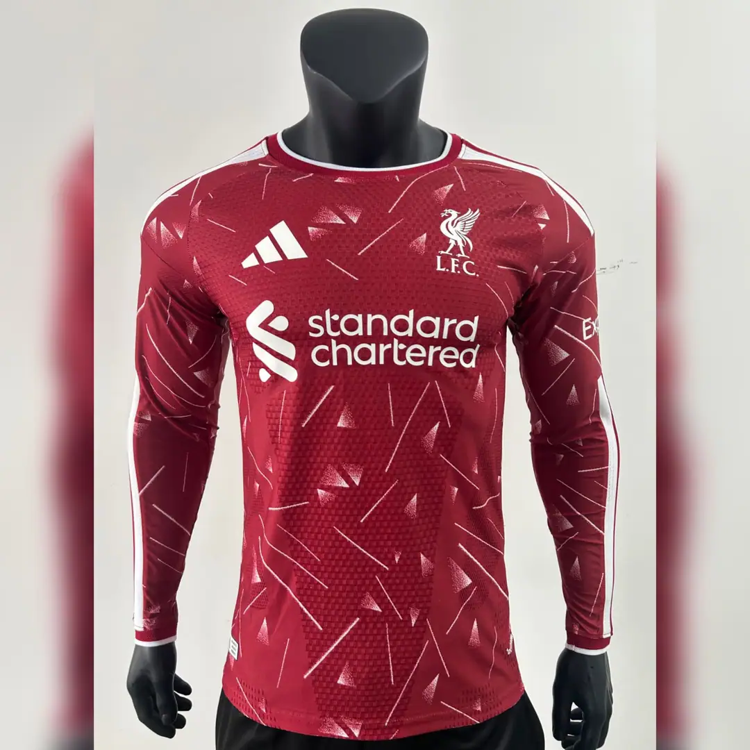 Liverpool Home Kit 2026/27 — Player Edition Full Sleeve, front