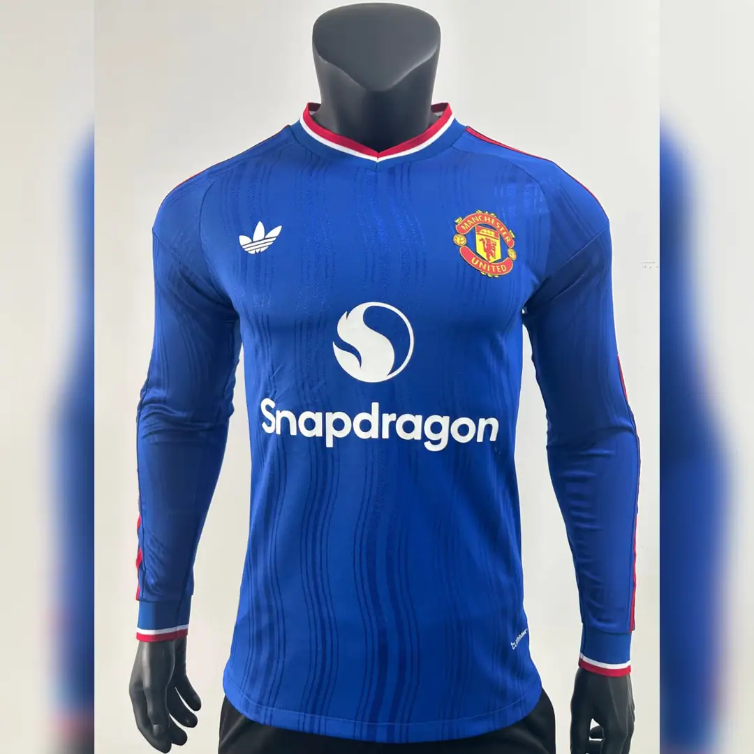Manchester United Away Kit 2026/27 — Player Edition Full Sleeve, front