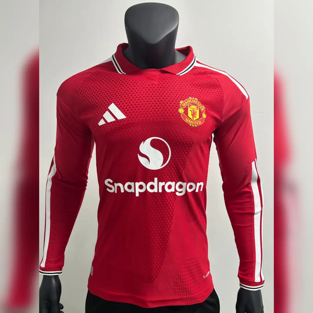 Manchester United Home Kit 2026/27 — Player Edition Full Sleeve, front