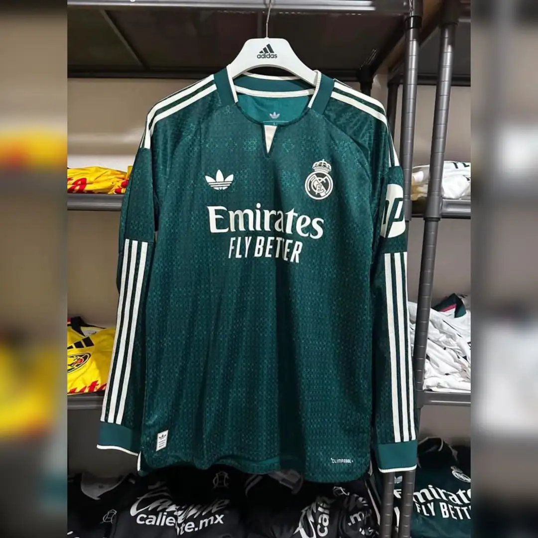 Real Madrid Away Kit 2026/27 — Player Edition Full Sleeve, front